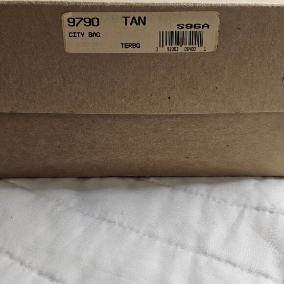 Coach City Bag 9790 British Tan Leather + Original Box | Vintage Icon Made in US - Picture 3 of 9